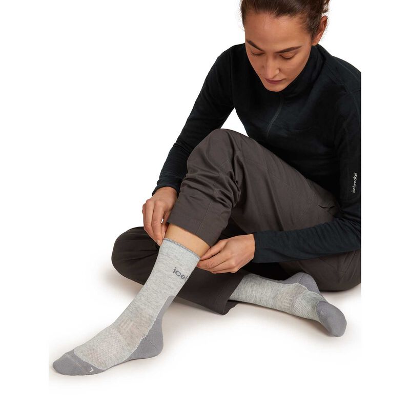 Icebreaker W Merino Hike+ Light Crew image number 4